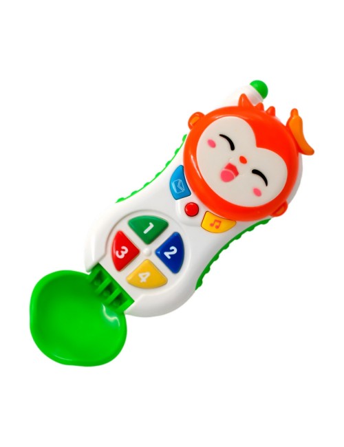 Teléfono Celular Juguete Musical Monkey Hello Bebe + Bateria