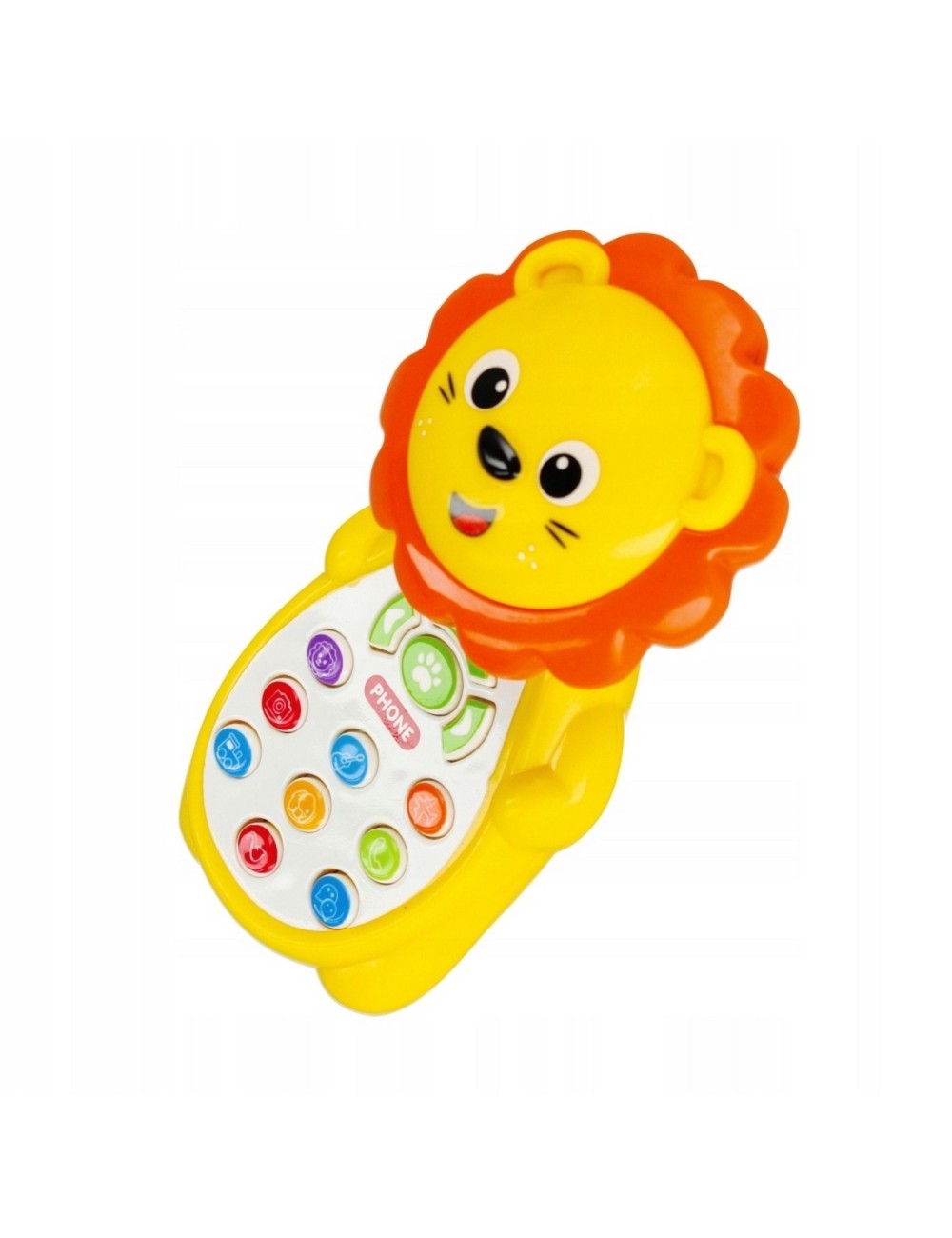 Teléfono Celular Juguete Musical Leon Bebe Niño + Baterias