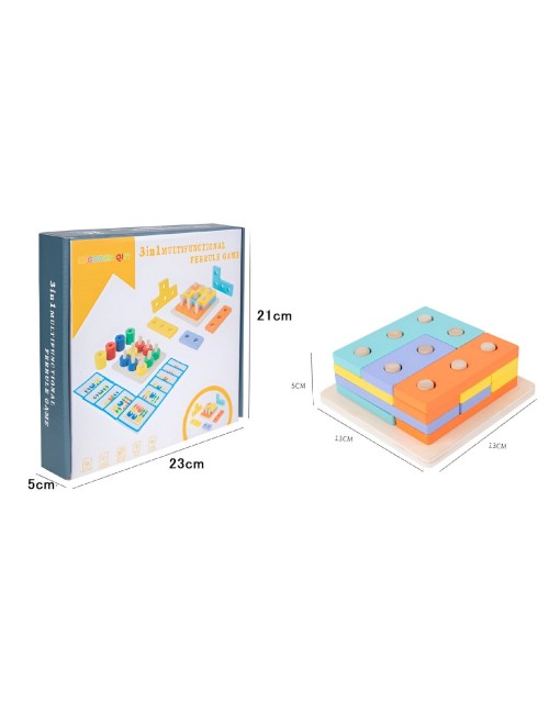 Juego Torre Cuenta Apilable Encastre Color Desarrollo Motriz