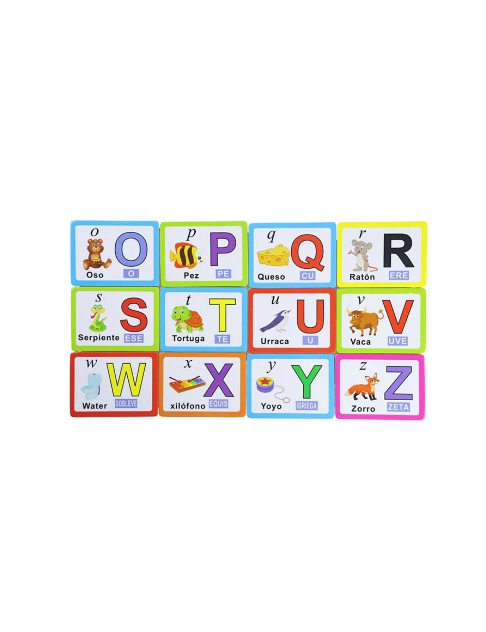 Juego Cognitivo Letras Mayúsculas Aprendizaje Y Diversión