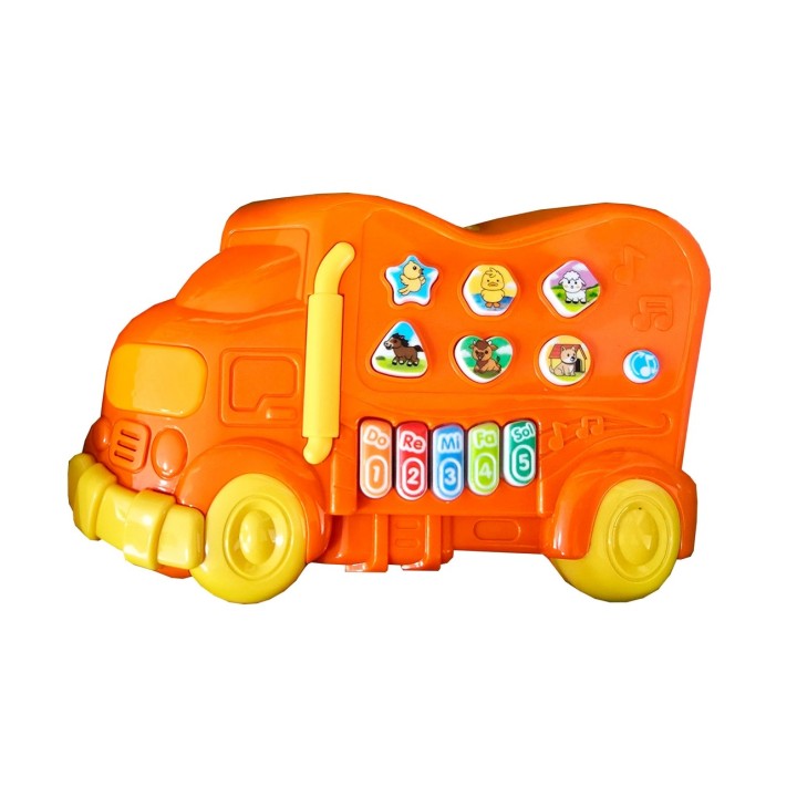 Piano Organeta Musical Tren Bebes Niños Juguete + Baterias