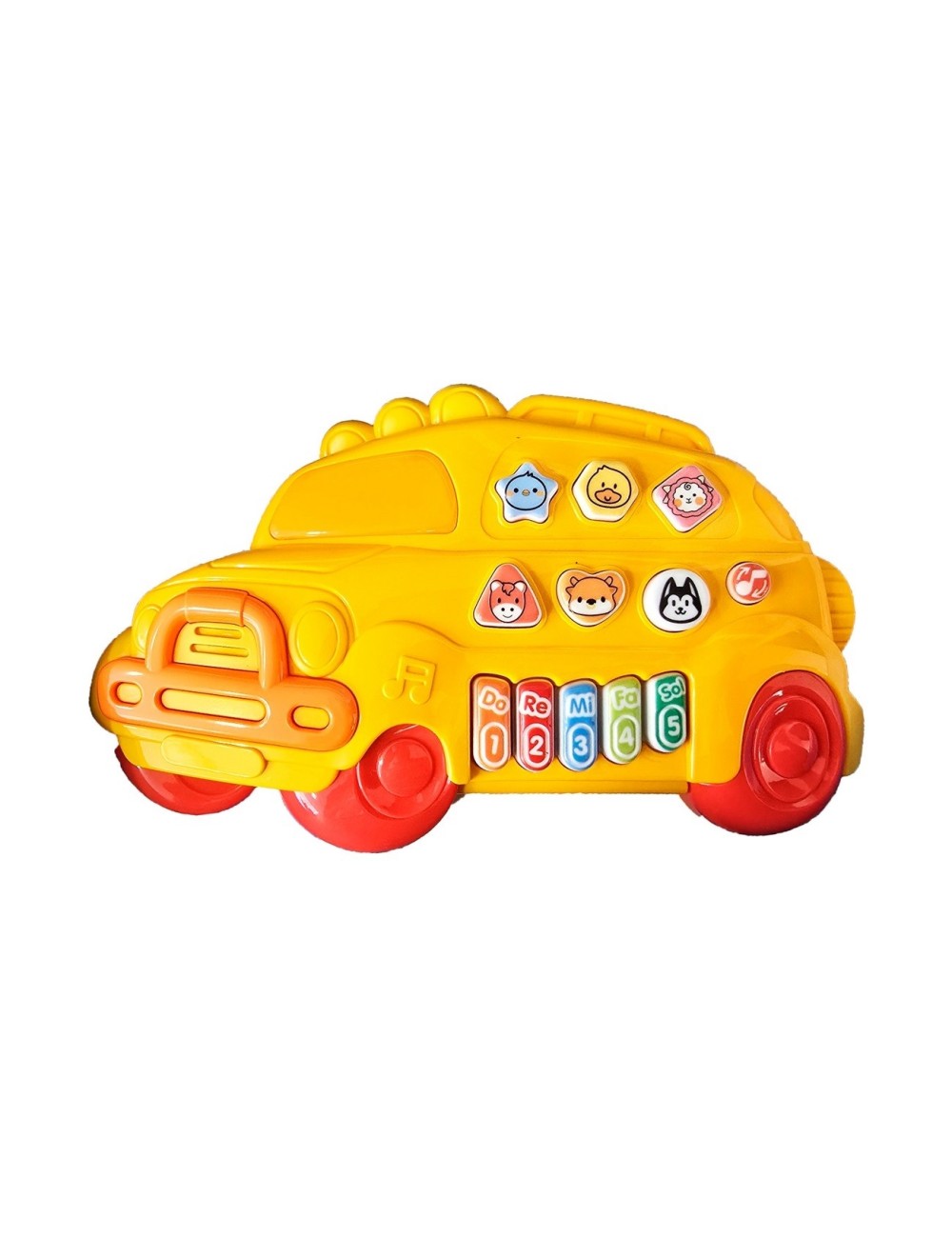 Piano Organeta Musical Carro Bebes Niños Juguete + Baterias
