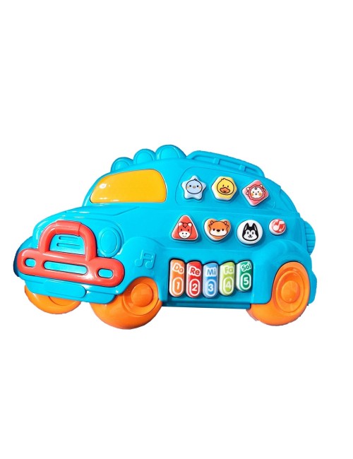 Piano Organeta Musical Carro Bebes Niños Juguete + Baterias