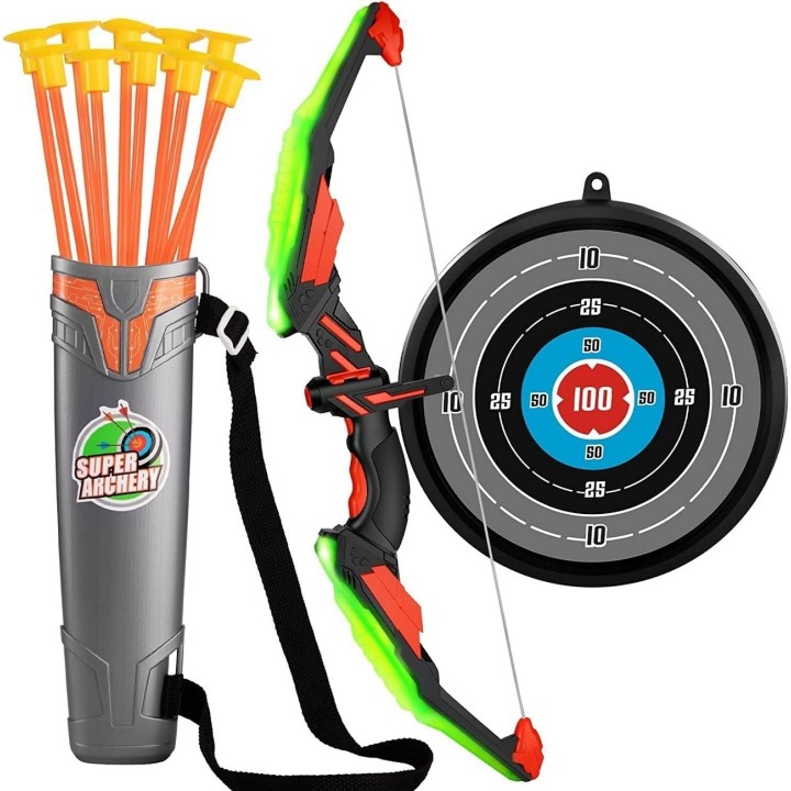 Juguete Arco Flechas Unisex Tiro Al Blanco Niños Punteria