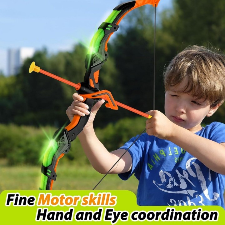 Juguete Arco Flechas Unisex Tiro Al Blanco Niños Punteria