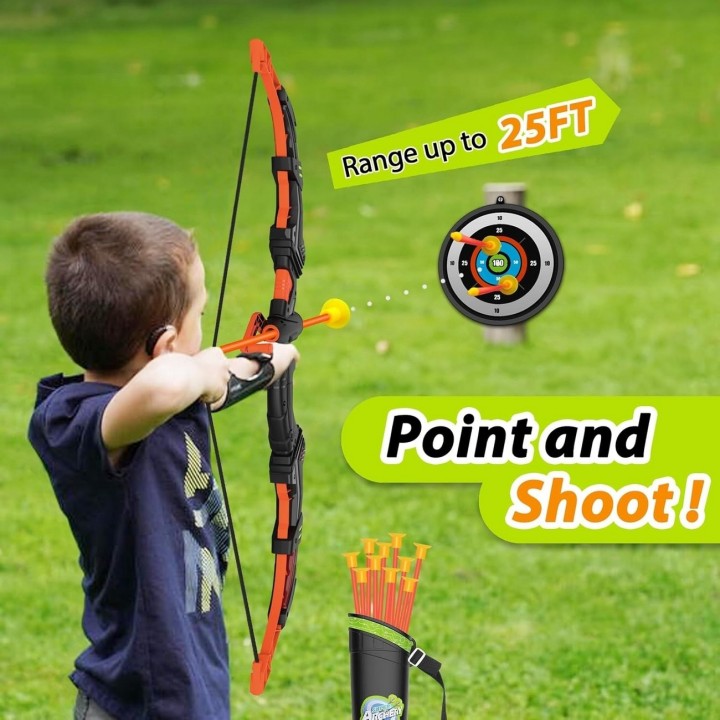 Juguete Arco Flechas Unisex Tiro Al Blanco Niños Punteria