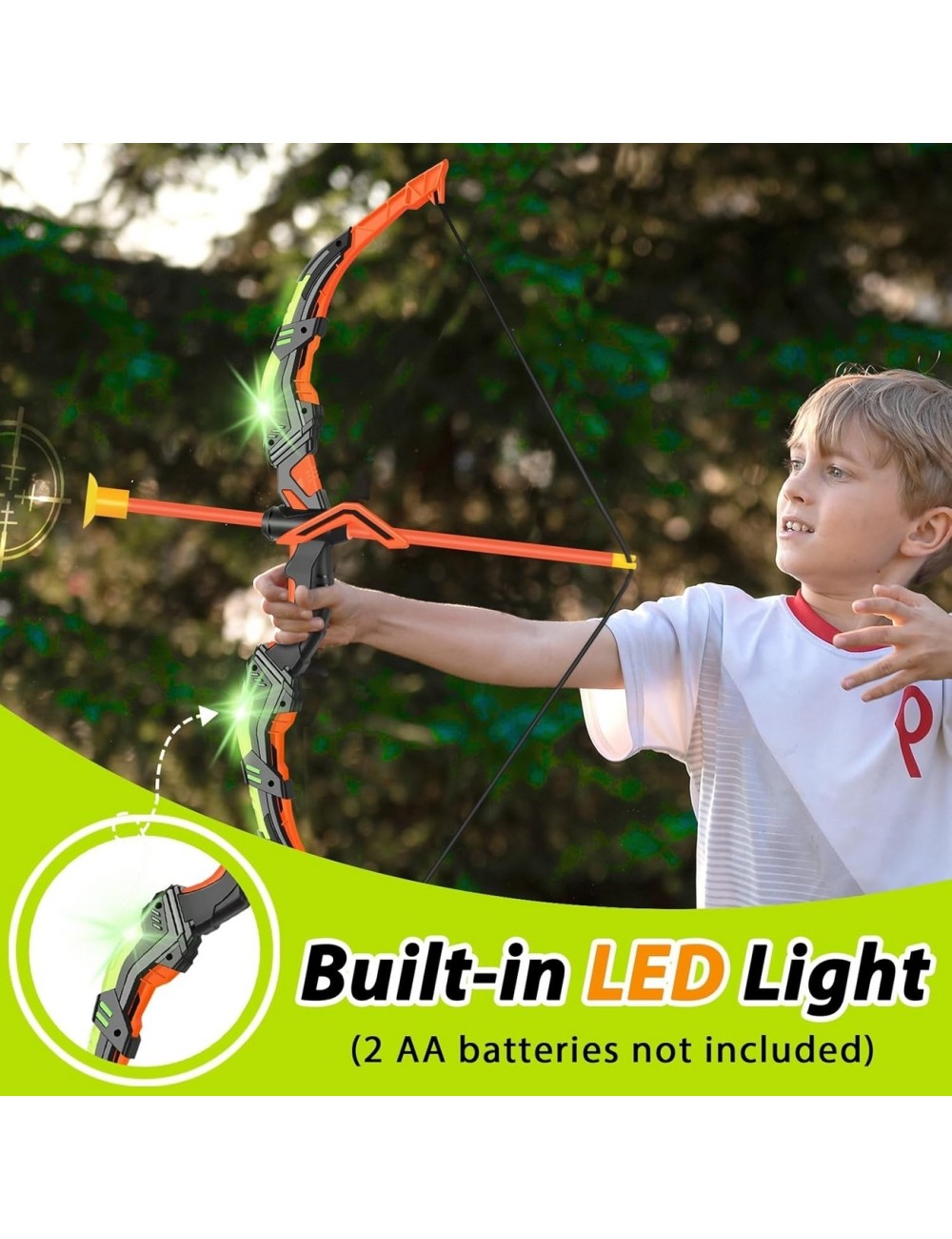 Juguete Arco Flechas Unisex Tiro Al Blanco Niños Punteria