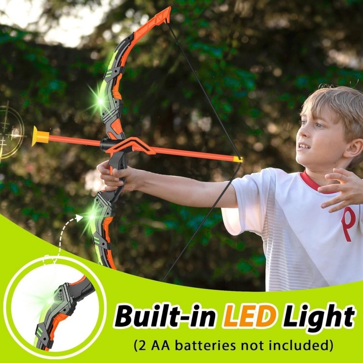 Juguete Arco Flechas Unisex Tiro Al Blanco Niños Punteria