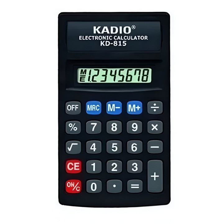 Calculadora Kadio Kd-815 Portatil + Bateria