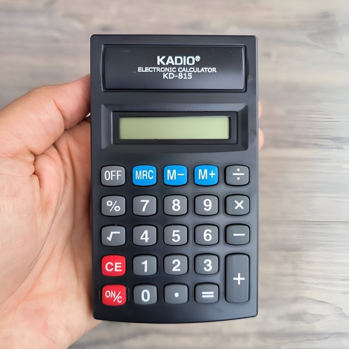 Calculadora Kadio Kd-815 Portatil + Bateria