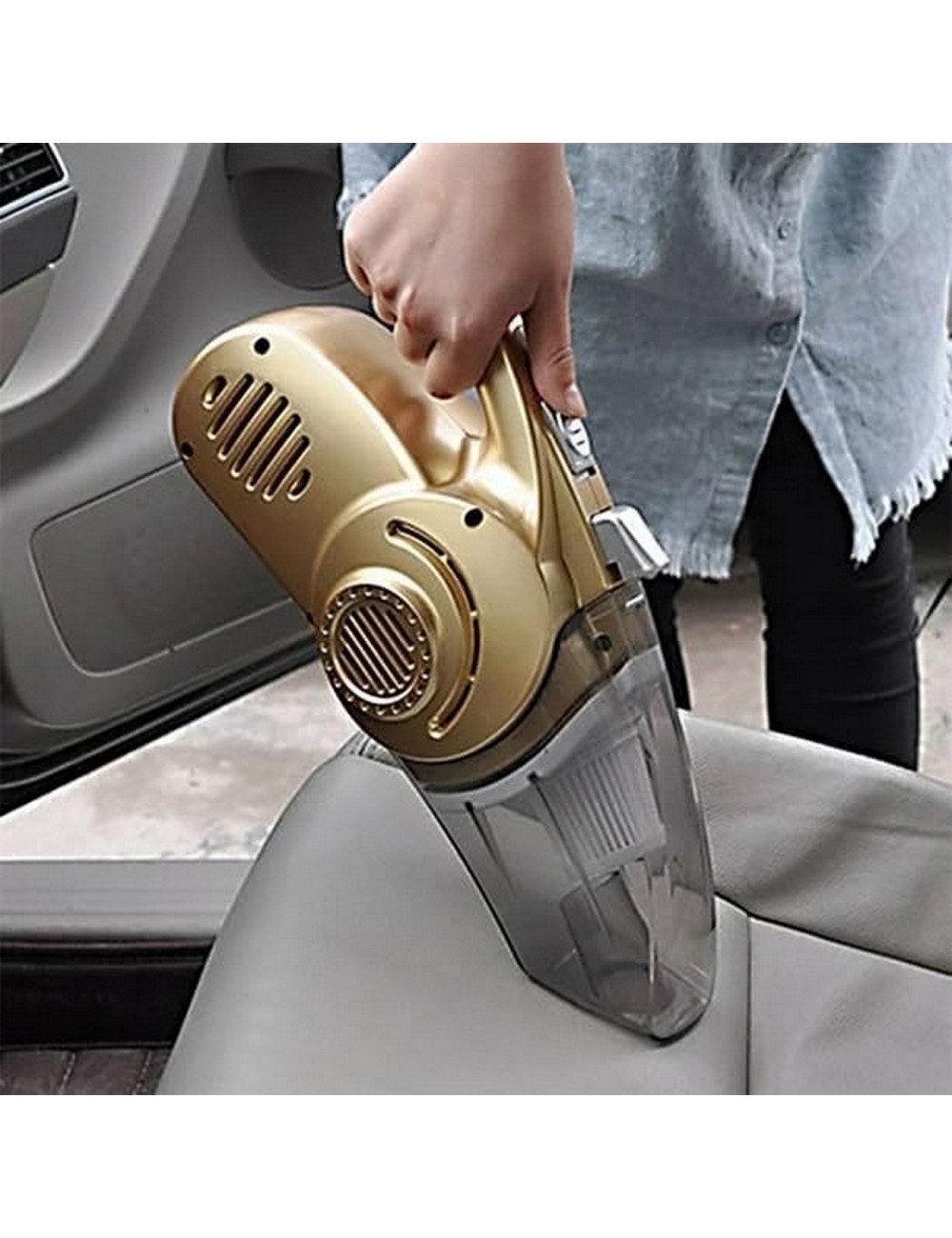 Aspiradora Sopladora Vacuum Cleaner 4 En 1 Auto Carro