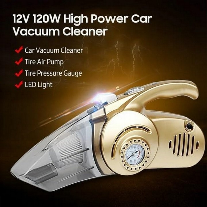 Aspiradora Sopladora Vacuum Cleaner 4 En 1 Auto Carro