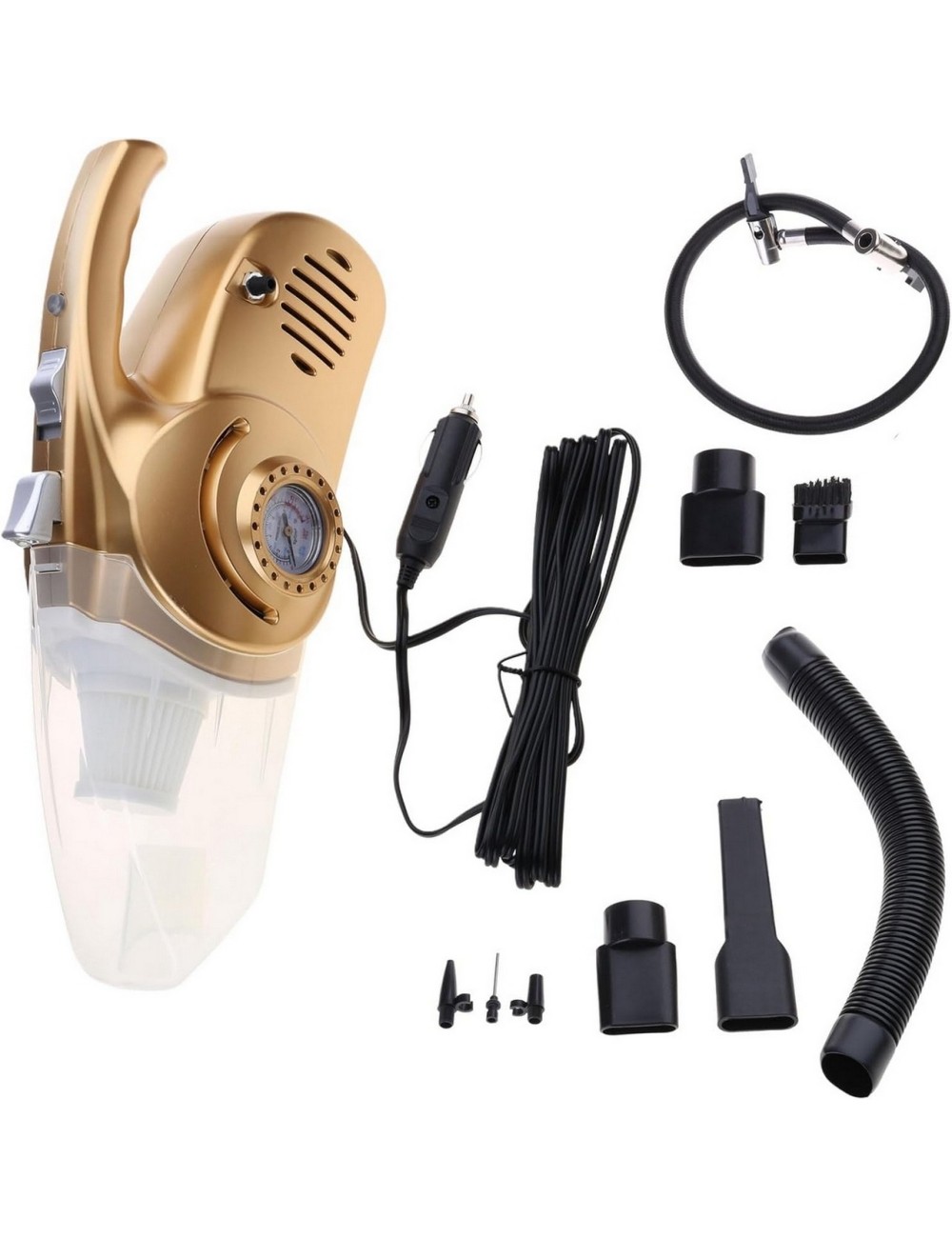 Aspiradora Sopladora Vacuum Cleaner 4 En 1 Auto Carro