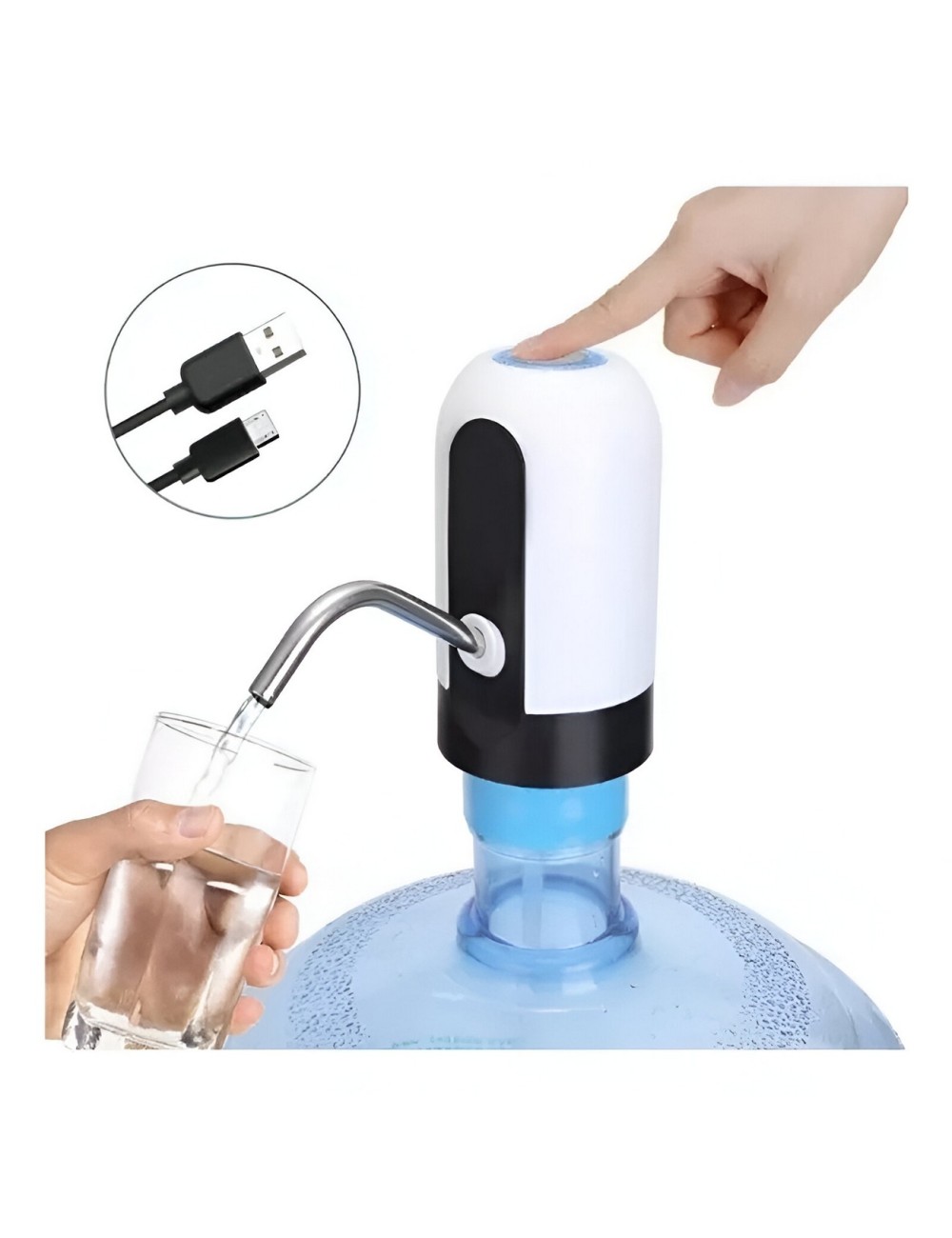 Dispensador Automatico De Agua Para Botellon Recargable