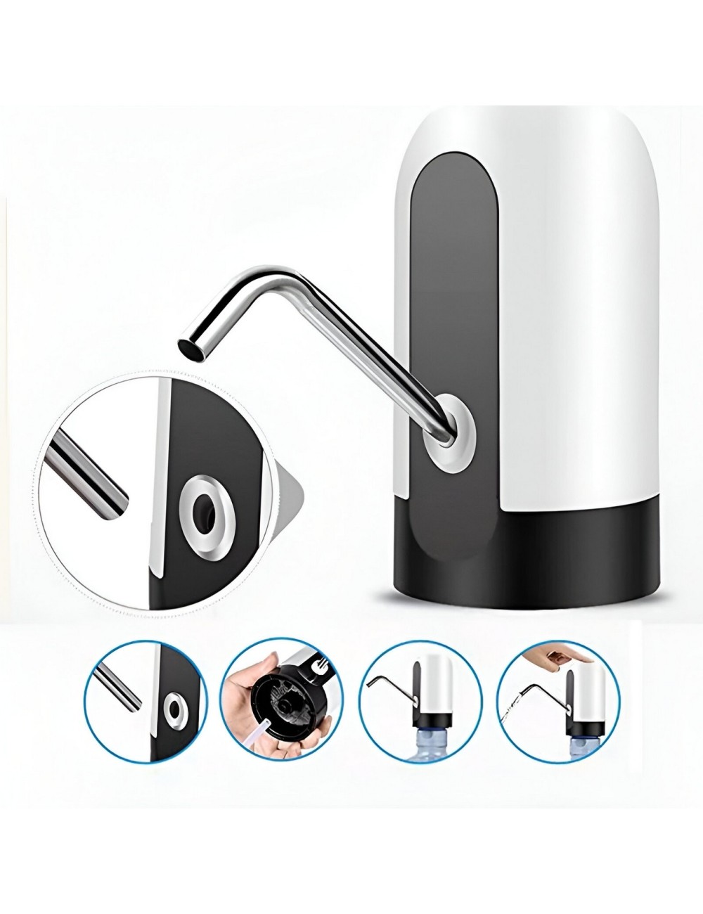 Dispensador Automatico De Agua Para Botellon Recargable