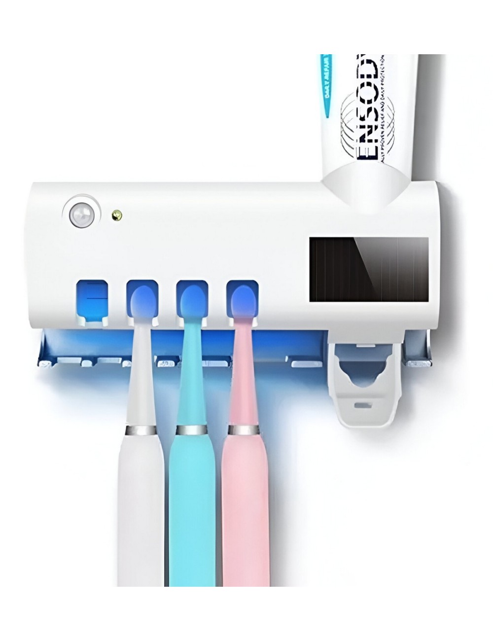 Dispensador Crema Dental+ Soporte Esterilizador De Cepillos