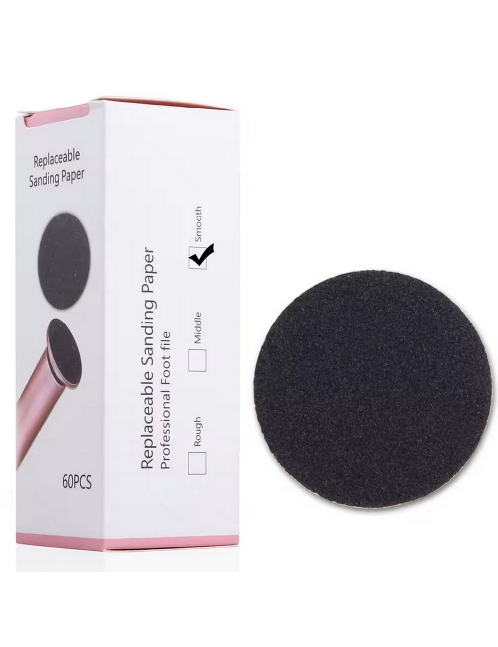 Limas Discos Repuesto Pulidor De Callos Eléctrico X 60 Unid