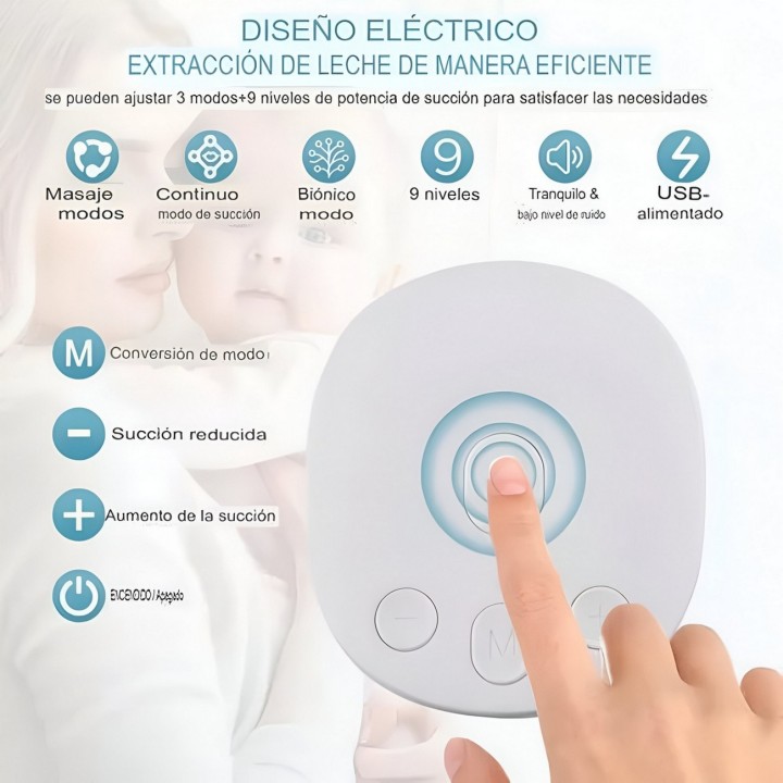Extractor De Leche Eléctrico Recargable Portable My-371