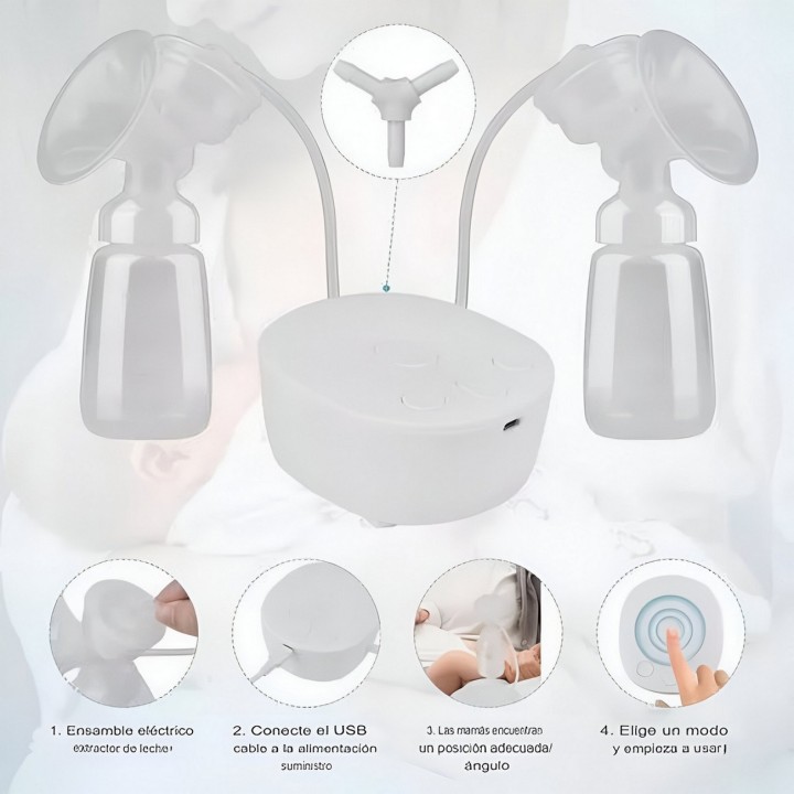 Extractor De Leche Eléctrico Recargable Portable My-371