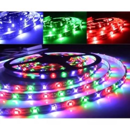 Luces De Tira Led 5mts Rgb Kit De Tira De Luz Con Control