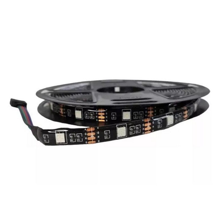 Luces De Tira Led 5mts Rgb Kit De Tira De Luz Con Control