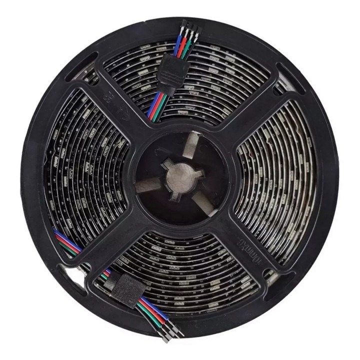 Luces De Tira Led 5mts Rgb Kit De Tira De Luz Con Control