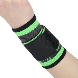 Muñequera Deportiva Ajustable De Compresión Unisex