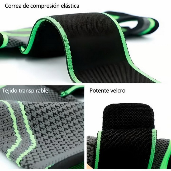 Muñequera Deportiva Ajustable De Compresión Unisex