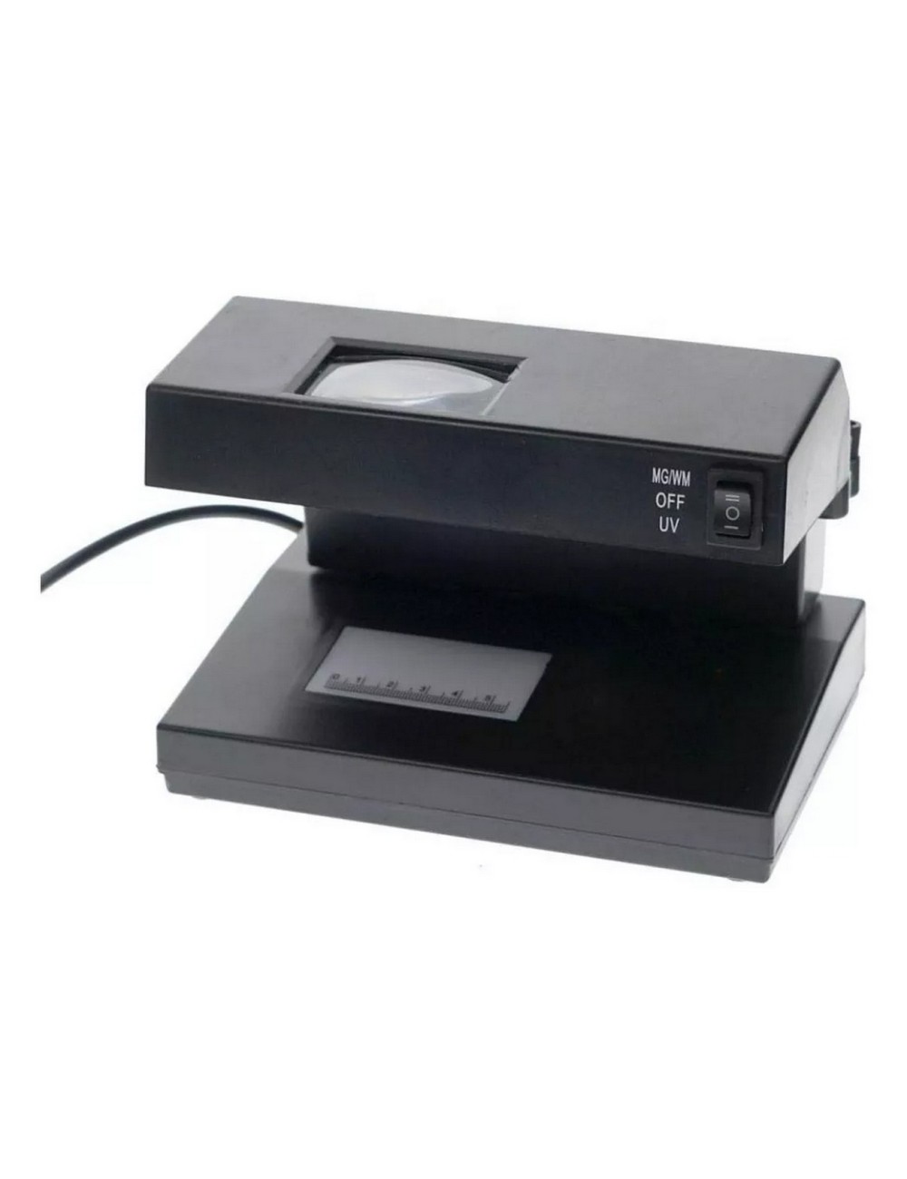 Probador Detector Billetes Falsos Luz Uv Y Lupa Ad-2138
