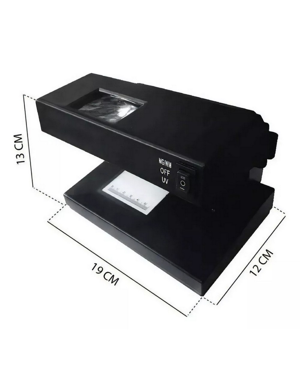 Probador Detector Billetes Falsos Luz Uv Y Lupa Ad-2138