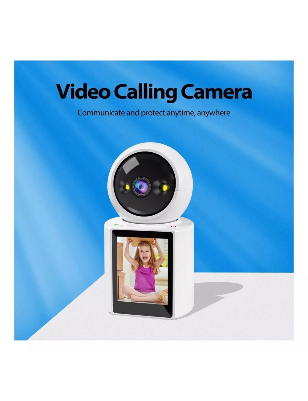 Camara De Seguridad Wifi Ip Videollamada Robotica Full Hd