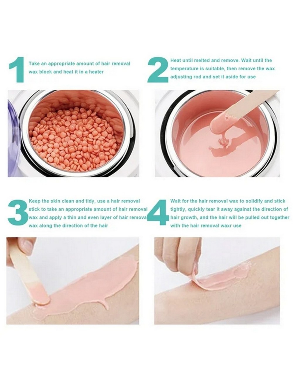 Cera Elástica Perla Depilatoria