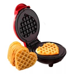 Waflera Mini Personal Guaflera Corazon Antiadherente 350 W