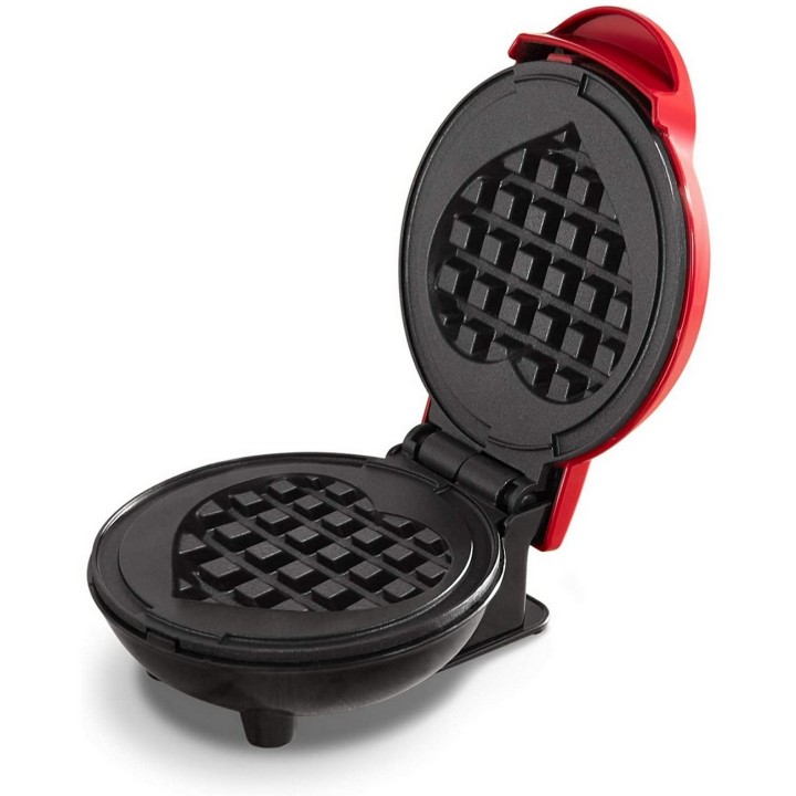 Waflera Mini Personal Guaflera Corazon Antiadherente 350 W