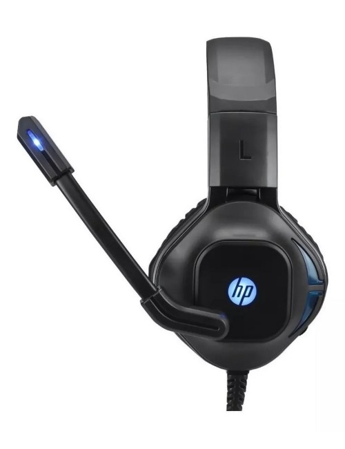 Auriculares Hp Dhe-8002 Gamer Oficina Con Luces Y Microfono