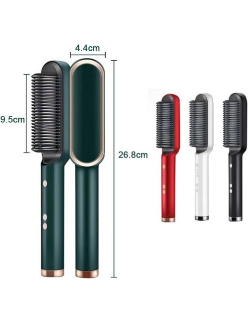 Cepillo Alisador Eléctrico Peine Alisador Portatil