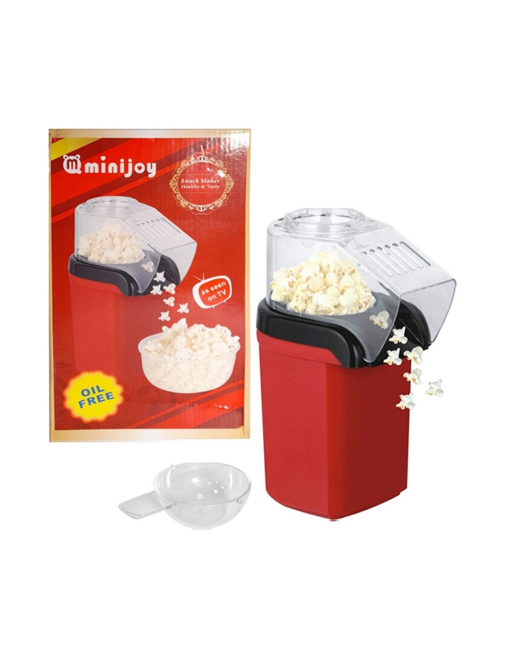 Crispetera Electrica Maquina Palomitas Aire Caliente Maiz