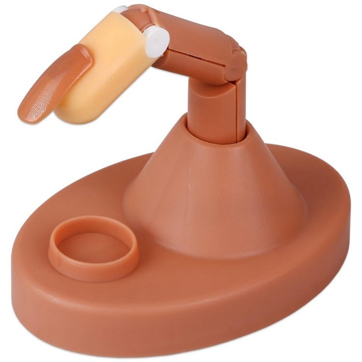 Dedo De Entrenamiento Para Uñas Acrílicas Manicura Esmalte