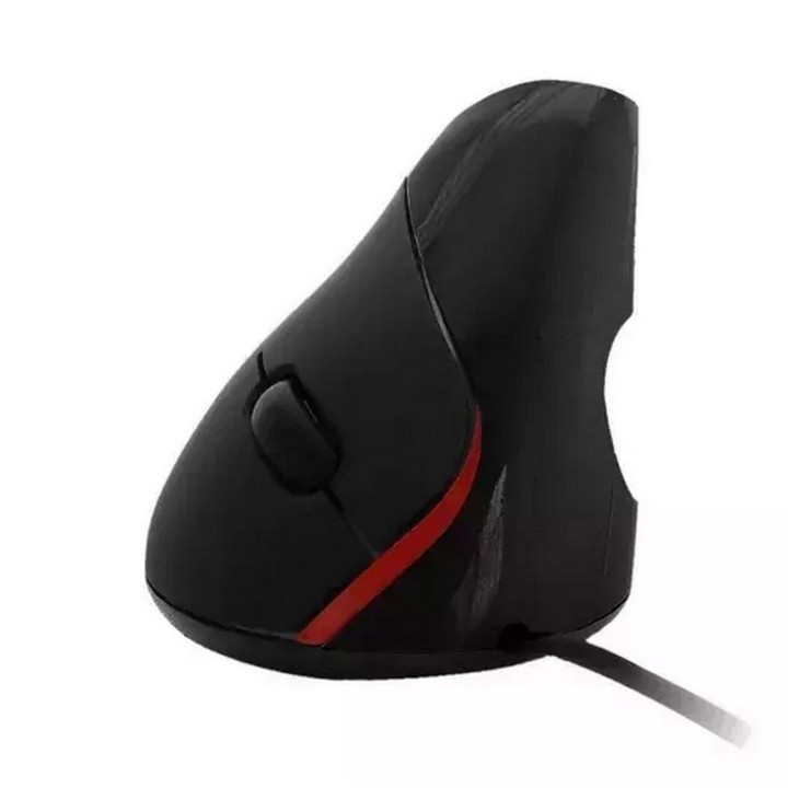 Mouse Vertical Ergonómico Oficina Usb 5 Botones Optico Cable