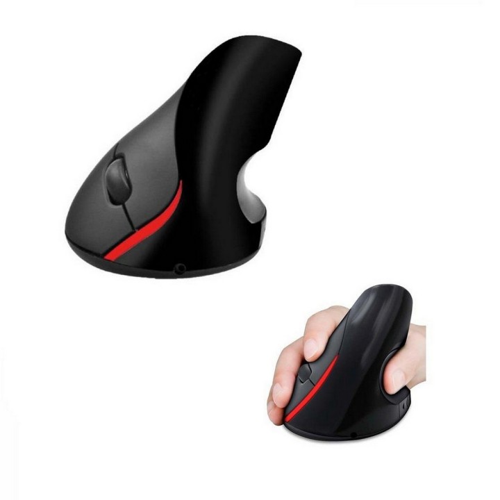 Mouse Vertical Ergonómico Oficina Usb 5 Botones Optico Cable