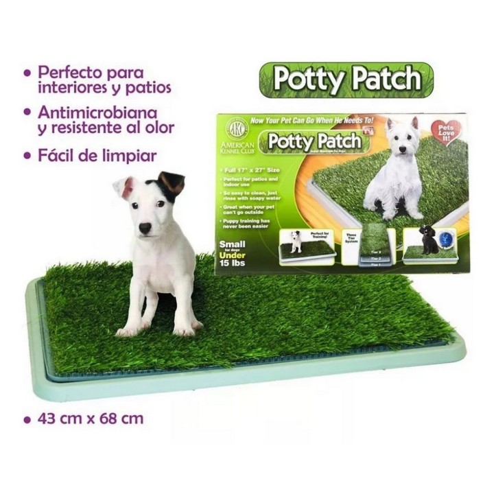 Tapete De Entrenamiento Para Perro Mascota Alfombra Cesped