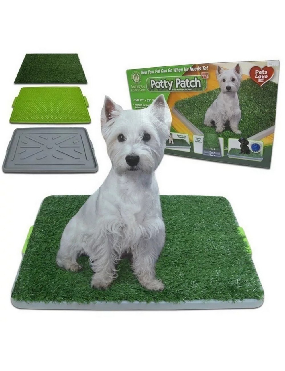Tapete De Entrenamiento Para Perro Mascota Alfombra Cesped