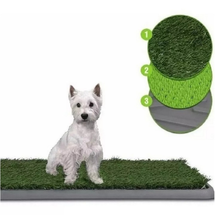 Tapete De Entrenamiento Para Perro Mascota Alfombra Cesped
