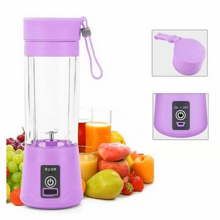 Licuadora Personal Portable Recargable Jugos Y Batidos