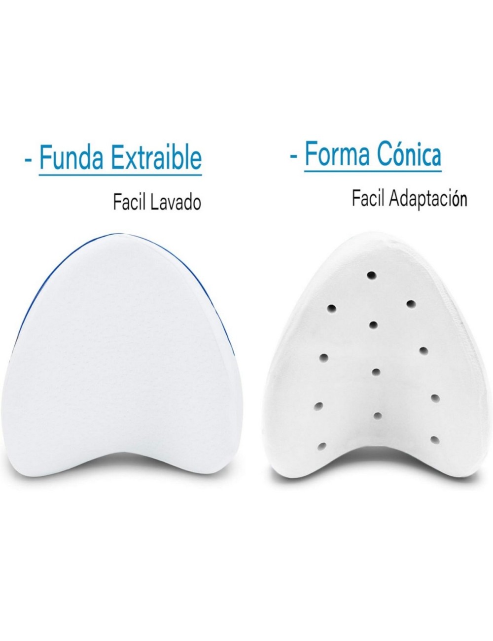 Almohada Para Piernas Leg Pillow Alinea Cadera Y Espalda