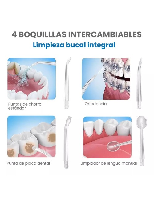 Irrigador Bucal Recargable