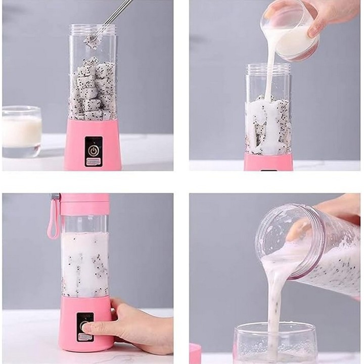 Licuadora Personal Portable Recargable Jugos Y Batidos