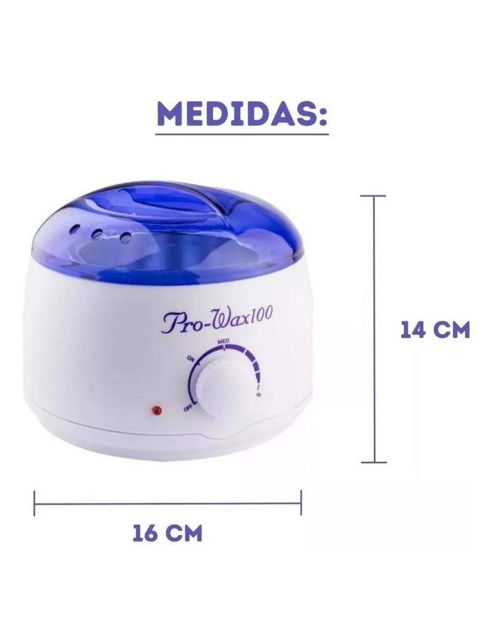 Calentador De Cera Olla Fundidora Derretir Cera Portatil