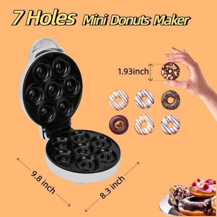 Maquina Mini Donas X7 , Repostería Divertida Y Aperitivos