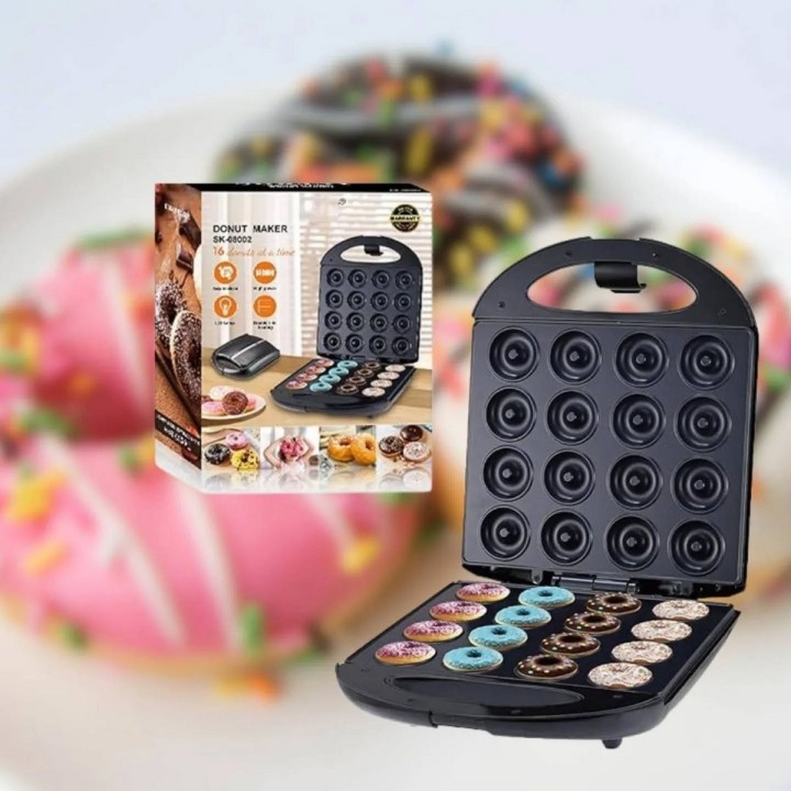Maquina Mini Donas X16 , Repostería Divertida Y Aperitivos
